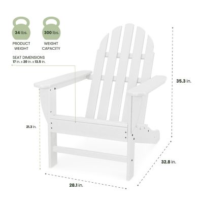 Image showing  Classic All-Weather Adirondack Chair