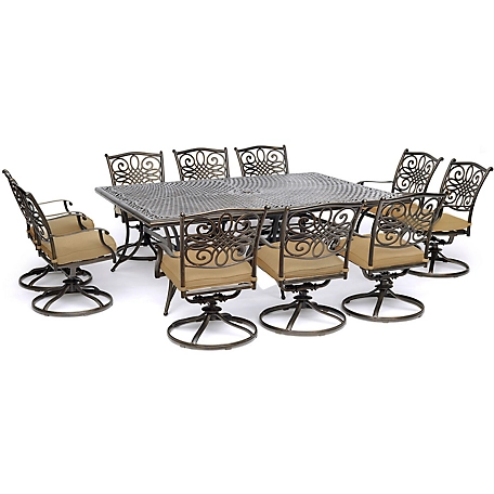 Hanover 11 pc. Traditions Dining Set, Tan