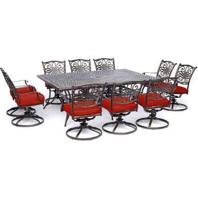 Hanover 11 pc. Traditions Dining Set, Red