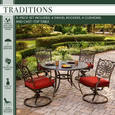 Image showing  5 pc. Traditions Dining Set