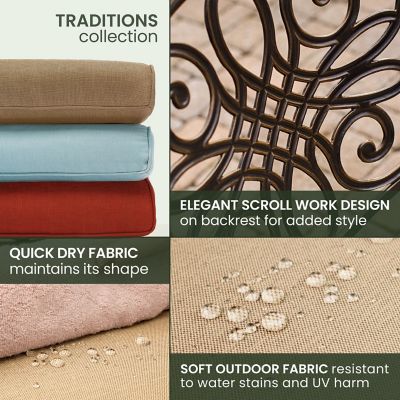 Image showing 6 th Hanover Traditions 7 pc. Dining Set Tan, TRADDN7PCRD