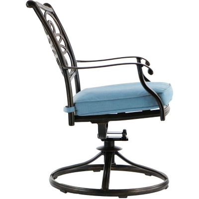 Image showing  Traditions 7 Piece Dining Set in Blue, TRADDN7PCSWRD6-BLU