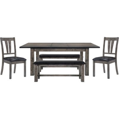 Cambridge 5 pc. Drexel Dining Room Set, 99001-PU5PC2-WG