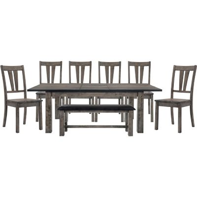 Cambridge 8 pc. Drexel Dining Room Set, 99001-WD8PC1-WG