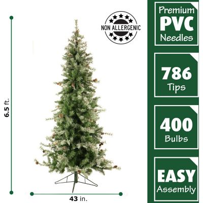 Image showing  6.5 ft. Buffalo Fir Slim Artificial Tree