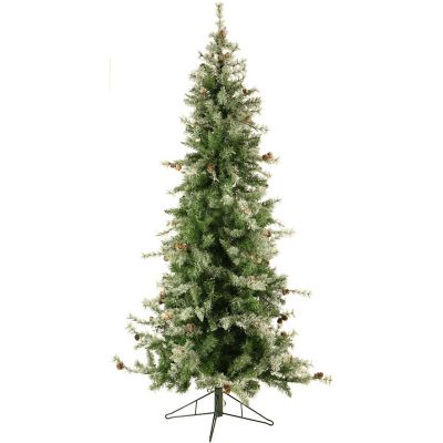 Fraser Hill Farm 7.5 ft. Buffalo Fir Slim Artificial Tree, FFBF075-0SN