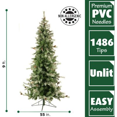 Image showing  9 ft. Buffalo Fir Slim Artificial Tree, FFBF090-0SN
