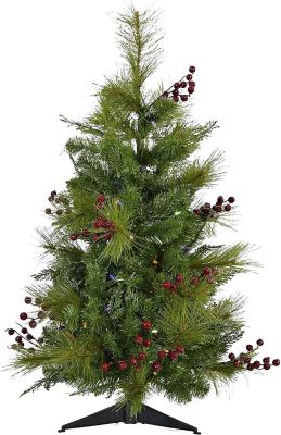 Fraser Hill Farm 2 ft. Newberry Pine Artificial Tree