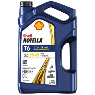 Shell Rotella 1 gal. 15W-40 T6 Full Synthetic Oil