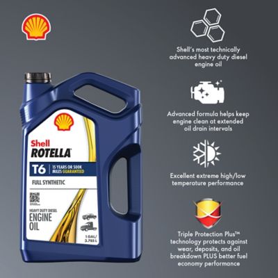 Image showing  1 gal. 15W-40 T6 Full Synthetic Oil