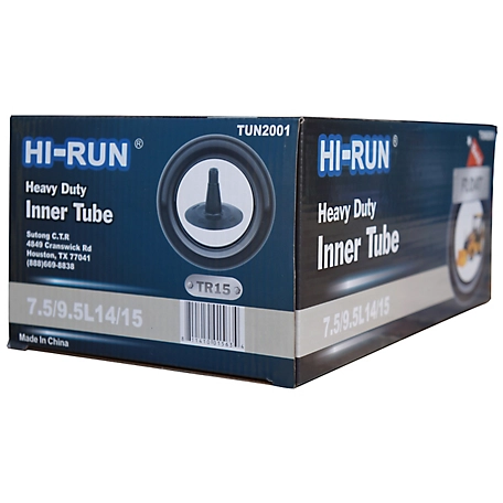 Hi-Run 7.5/9.5L14/15 Implement Tire Inner Tube with TR-15 Valve Stem