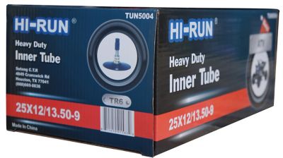Hi-Run 25x12/13.5-9 ATV Tire Inner Tube with TR-6 Valve Stem