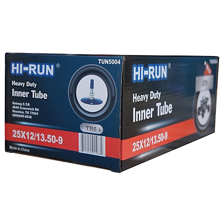 Hi-Run 25x12/13.5-9 ATV Tire Inner Tube with TR-6 Valve Stem