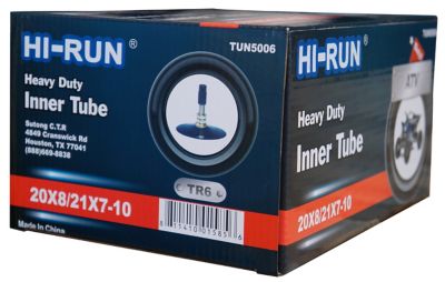 Hi-Run 20x8/21x7-10 ATV Tire Inner Tube with TR-6 Valve Stem