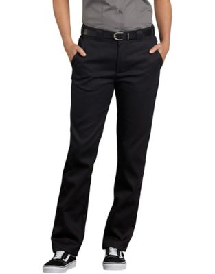 Black Mid Rise Slim Fit Trousers|299444301