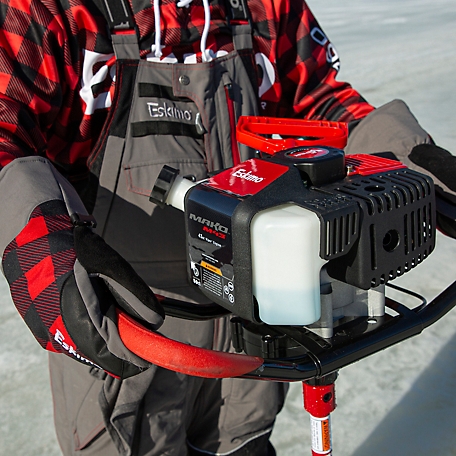 Eskimo Mako M43Q8 43cc Gas Powered Ice Fishing Auger with 8-In. Quantum  Cutting System, Only 32 Pounds, 5 Year Limited Warranty at Tractor Supply  Co.