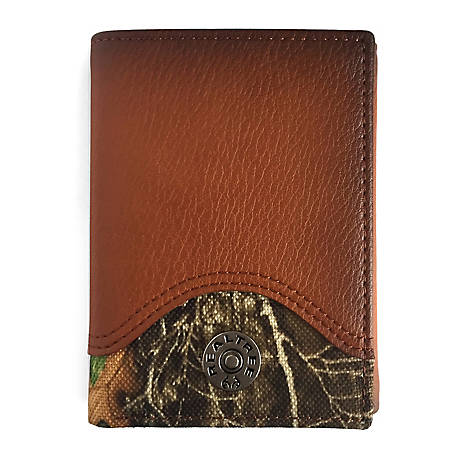 REALTREE RFID TRI-FOLD LEATHER WALLET 