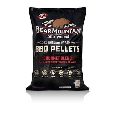 Bear Mountain BBQ Gourmet Blend Wood Pellets, 40 lb. Bag