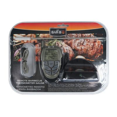 Image showing  Remote Digital Barbecue Thermometer Gauge