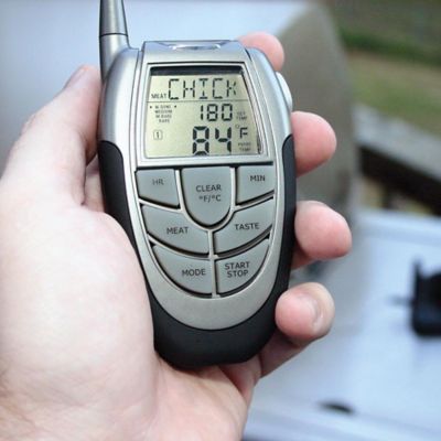 Image showing  Remote Digital Barbecue Thermometer Gauge