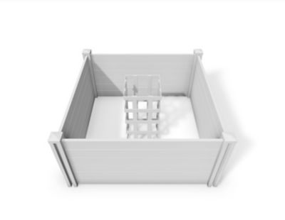 Image showing 1 th Vita 4x4 Keyhole Composting Garden