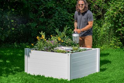 Image showing 4 th Vita 4x4 Keyhole Composting Garden