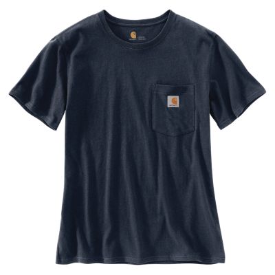 Image showing 0 th Carhartt Women's K87 Loose Fit Heavyweight Short-Sleeve Pocket T Shirt