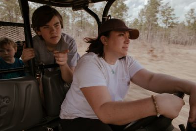 Image showing 3 th Carhartt Women's K87 Loose Fit Heavyweight Short-Sleeve Pocket T Shirt