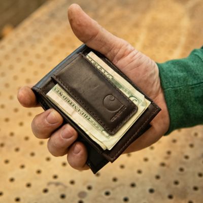 Image showing 5 th Carhartt Men's Oil-Tanned Leather Front Pocket Wallet