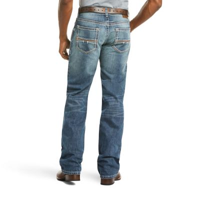 Image showing 1 th Ariat Men's Relaxed Fit Low-Rise M4 Coltrane Bootcut Jeans