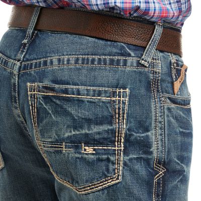 Image showing  Men's M4 Relaxed Boundary Boot Cut Jeans