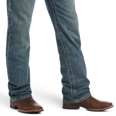 Image showing 4 th Ariat Men's M4 Relaxed Boundary Boot Cut Jeans