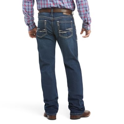 Image showing 1 th Ariat Men's Relaxed Fit Low-Rise M4 Adkins Bootcut Jeans