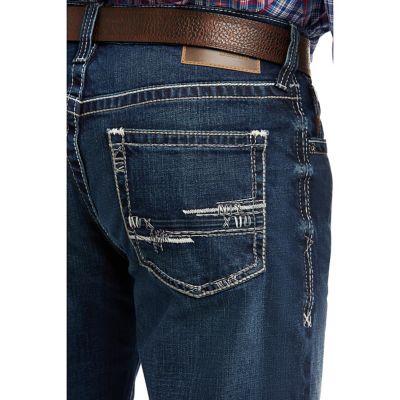 Image showing  Men's Relaxed Fit Low-Rise M4 Adkins Bootcut Jeans
