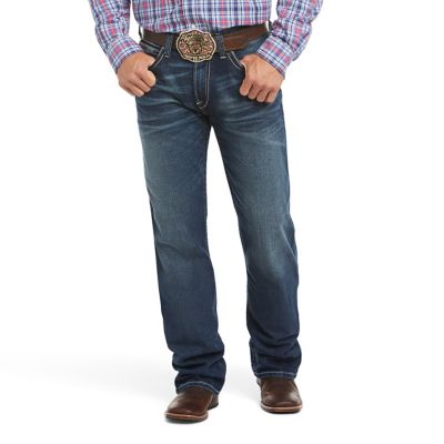 Image showing 0 th Ariat Men's Relaxed Fit Low-Rise M4 Adkins Bootcut Jeans