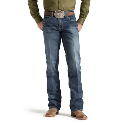 Image showing 0 th Ariat Men's Slim Fit M5 Stackable Straight Leg Jeans