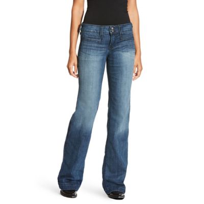 womens wide leg trouser jeans