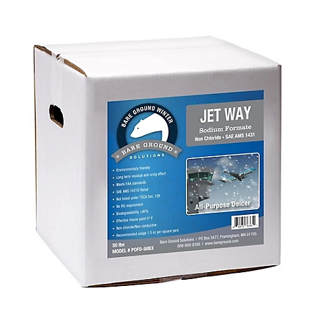 Bare Ground 50 lb. Jetway Granular De-Icer