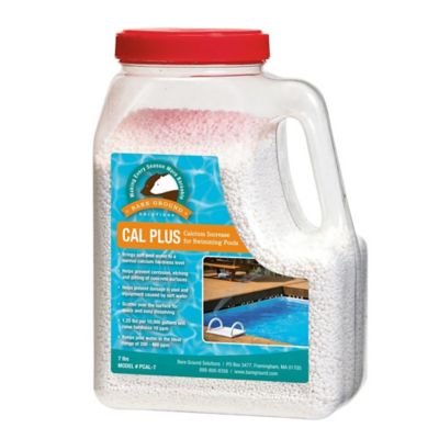 Bare Ground Jug Cal Flake Swimming Pool Treatment, 7 lb.