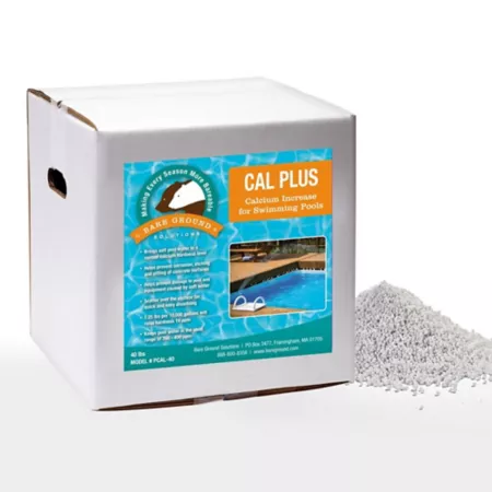 Cal Flake Box Bare Floor Pool Treatment 40 lb. Pond Cleaners & Chemicals