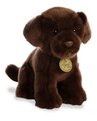 Image showing  Chocolate Lab Pup Stuffed Dog Toy, 11 in.