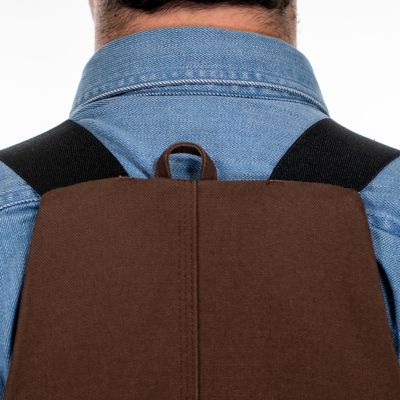 Image showing  Men's Heavy-Duty Rigid Duck Insulated Bib Overalls