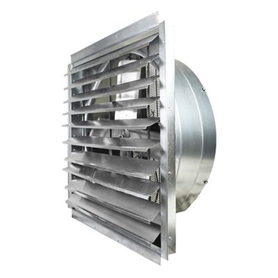 Maxx Air 36 in. Heavy-Duty Exhaust Fan with Integrated Automatic Shutter