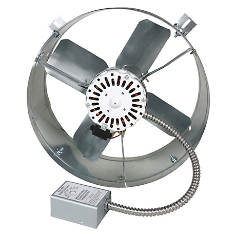 Maxx Air 1,650 CFM Gable Mount Power Attic Ventilator