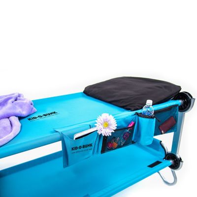 Image showing 2 th Disc-O-Bed Replacement Bedside Organizer for Kid-O-Bunk, Blue