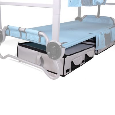 Disc-O-Bed Kid-O-Bunk Angled Footlocker, Grey