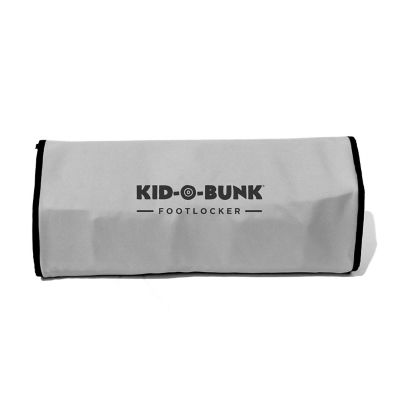 Image showing  Kid-O-Bunk Angled Footlocker, Gray