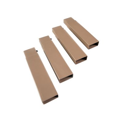 Disc-O-Bed Leg Extensions, Tan, 4-Pack