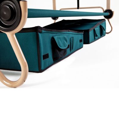 Image showing  Angled Expand Under-Bunk Footlocker, Green