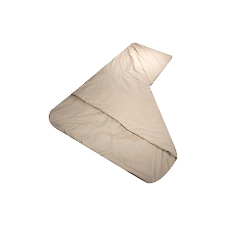 Duvalay 59-Degree F Large Foam Sleeping Bag Duvet, Cappuccino, 50014